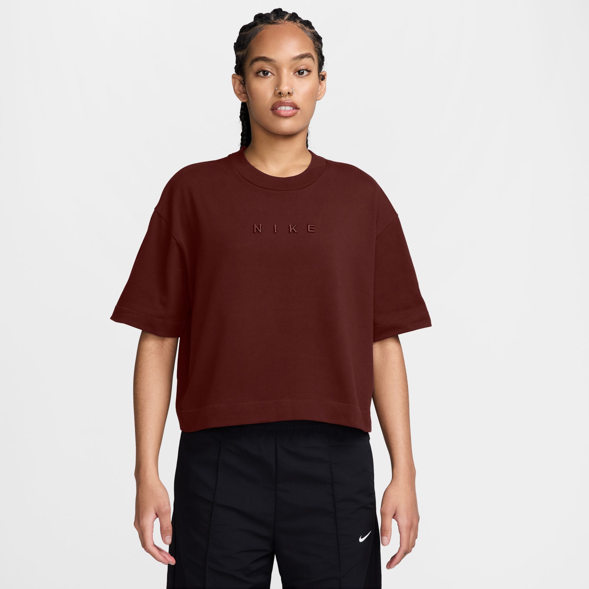 Sportswear Cropped stuttermabolur