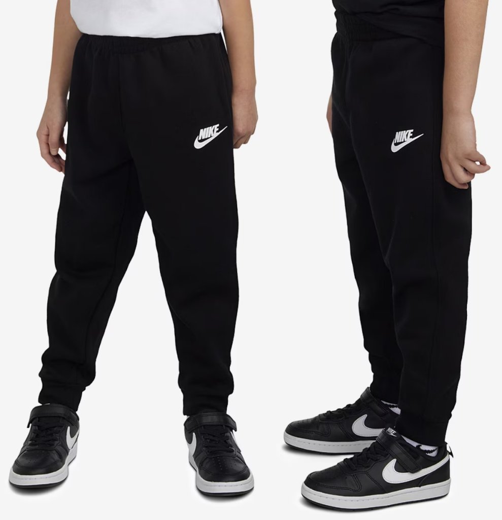 Fleece ungbarnabuxur