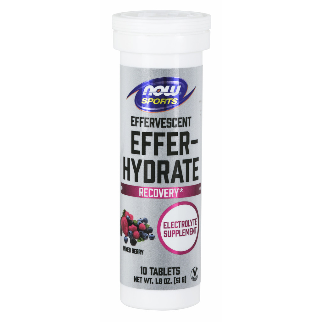 NOW Effer-hydrate mixed berry
